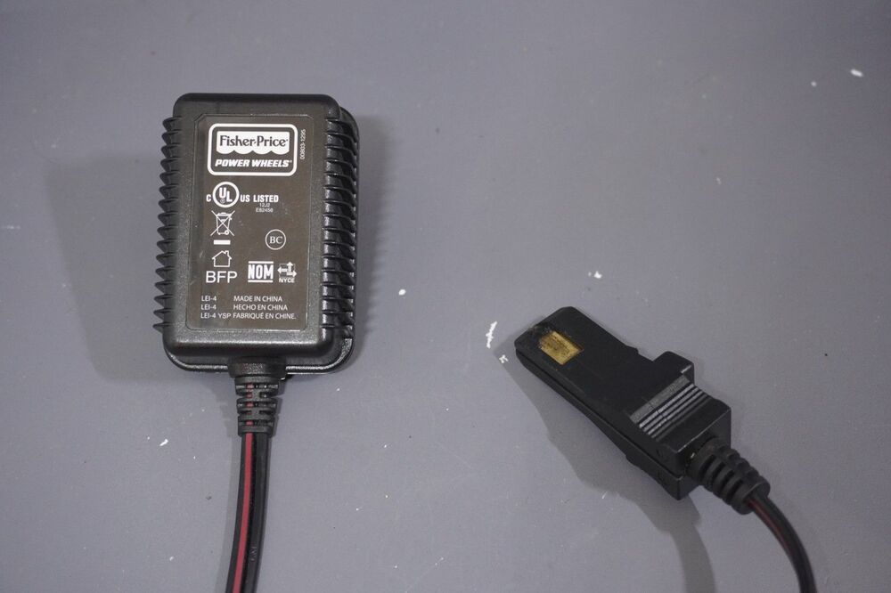 Fisher Price Power Wheels 00801-1781 6V Battery Charger AC Adapter 6 Volt OEM